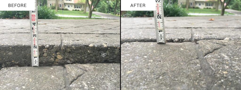 Before and After Concrete Construction